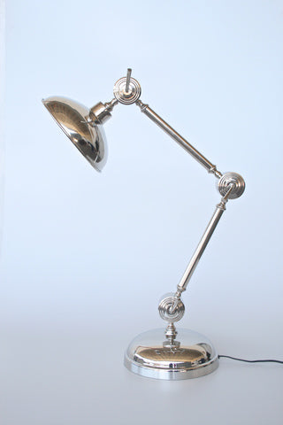 Study Lamp - Large Silver