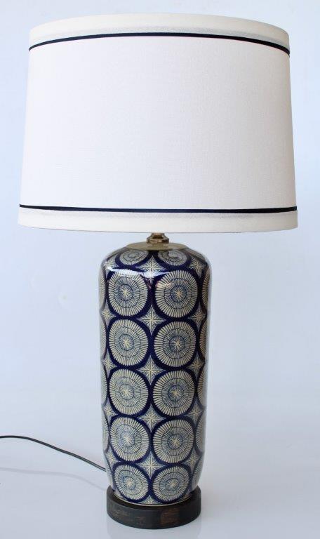 Table Lamp - Blue Marrakesh