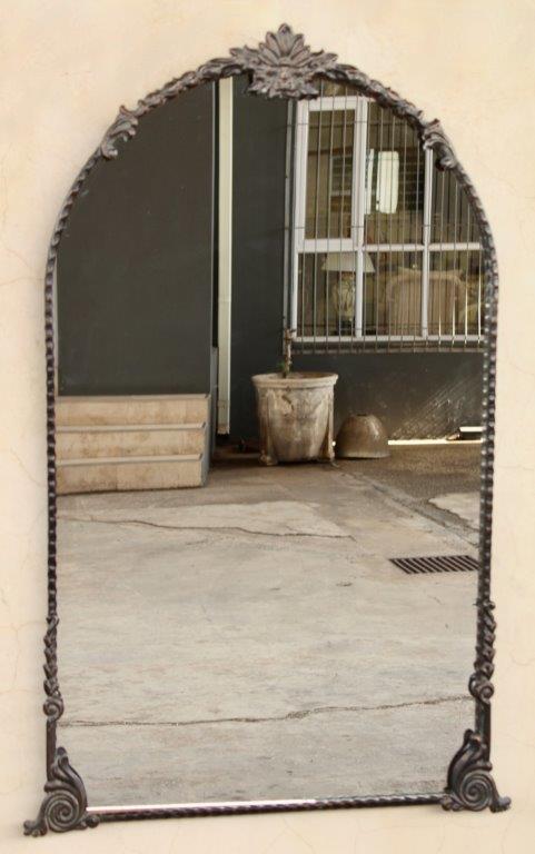 Mirror - Black Edged Arch