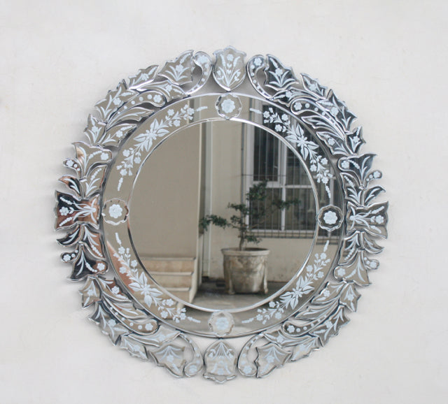 Mirror - Renaissance Round Styled