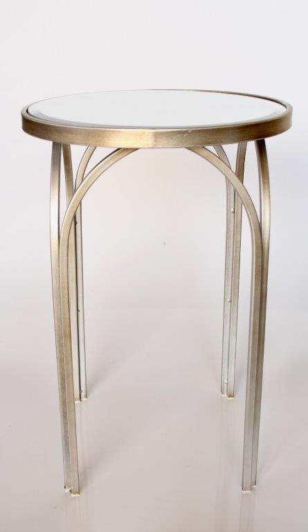 Table - Silver Mirror Round