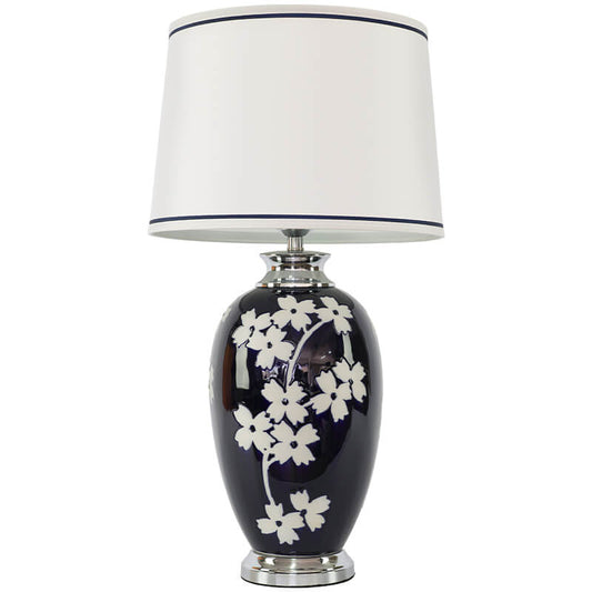 Table Lamp - Ceramic Blossoms